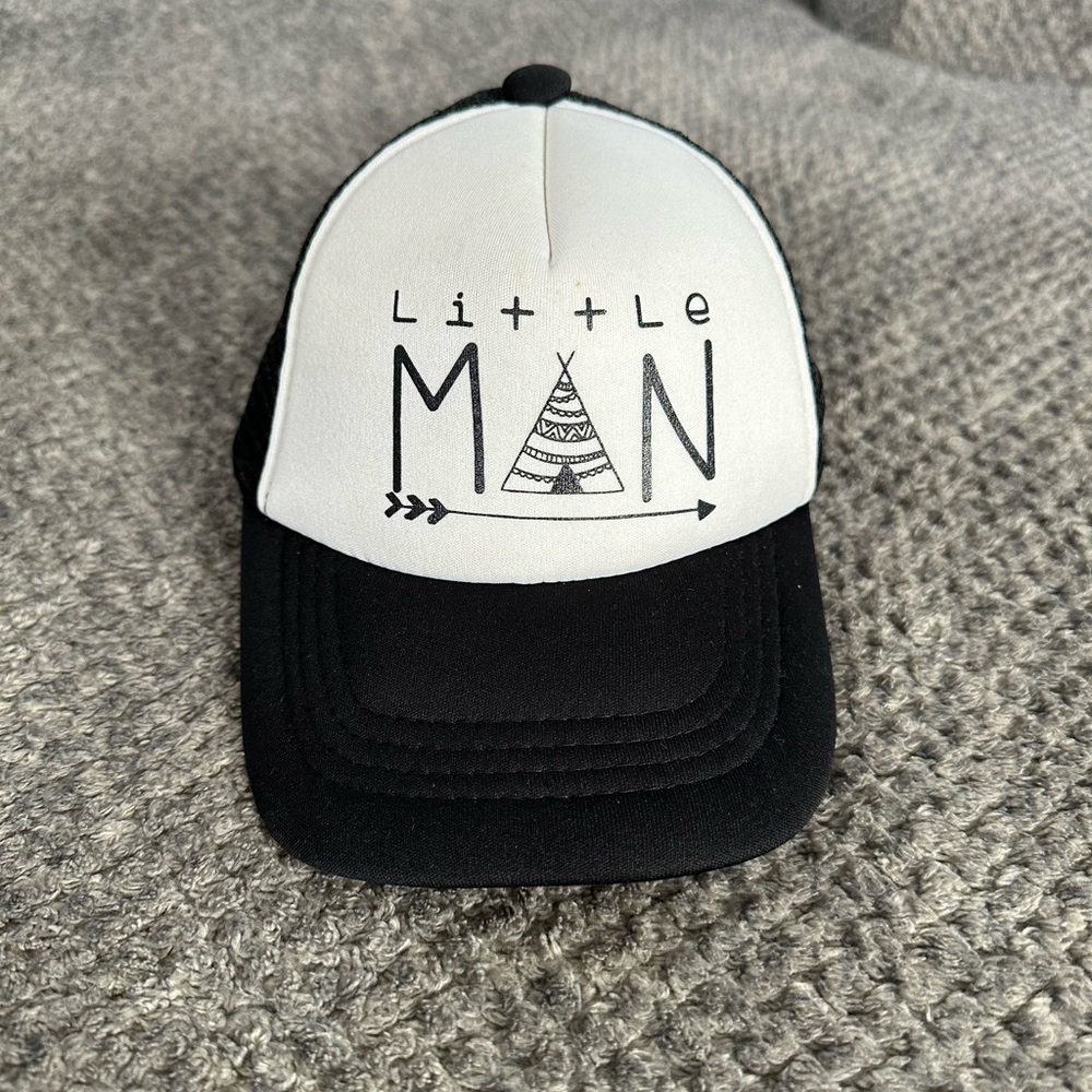 Little Man Trucker Hat - infant